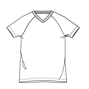 Moldes de confeccion para NENES Remeras Camiseta futbol 2987